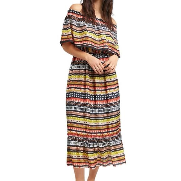 Ne Quittez Pas Anthropologie Peyton Silk Dress Size Small 💙 - Picture 1 of 12